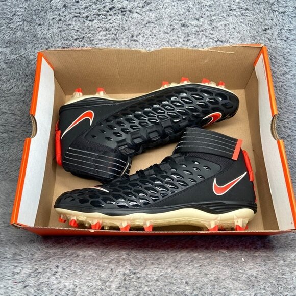 Nike Force Savage Pro 2 PE Oregon State SZ 14 Men Football Black CI9869-002 - Picture 7 of 8